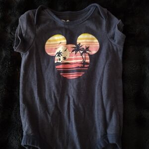 Disney Family Fun Baby Onesie in Dark Blue